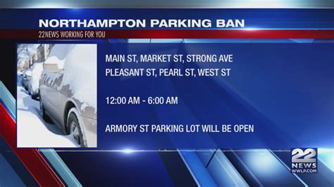 northampton ma parking ban.